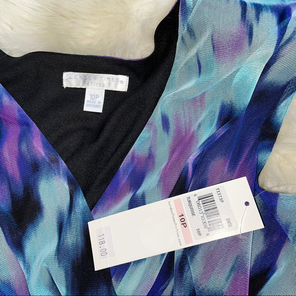 :: SOLD elsewhere:: London Times Petites Dress 10P - Picture 11 of 15